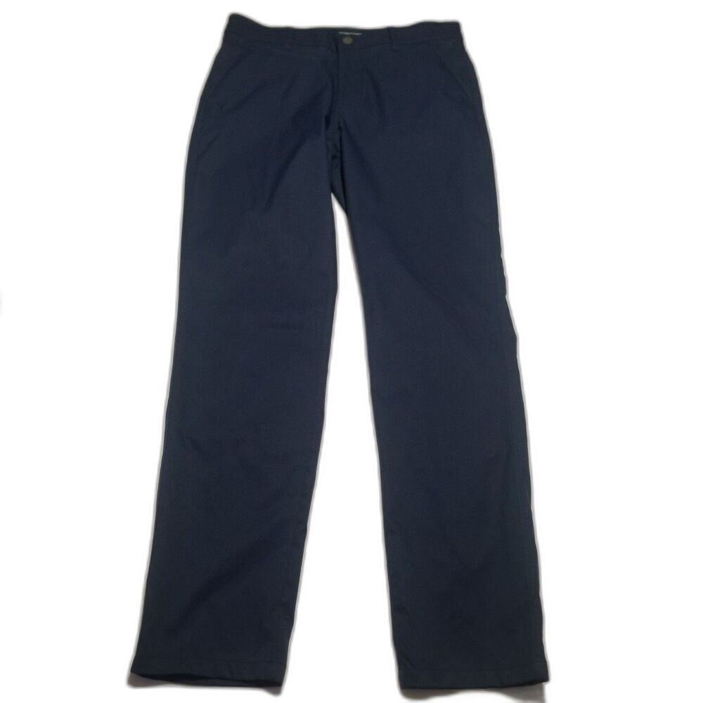 32 Degrees Cool Men's Stretch Performance Pants Navy Blue Size 32x32